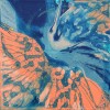 sky and earth - Acryl auf Leinwand - 20 x 20 cm